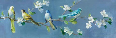 Framed Spring in the Neighborhood I Print