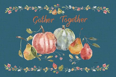 Framed Time to Share II Blue Print