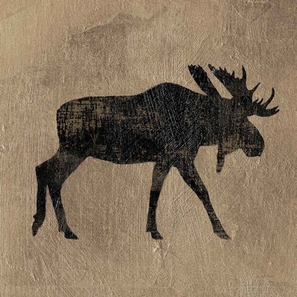 Framed Brown Lodge III Print