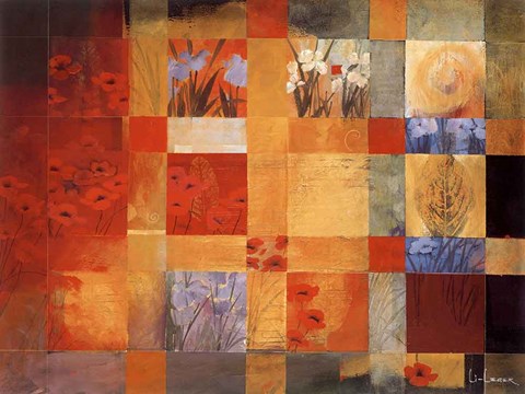 Framed 42 Views of My Garden Print