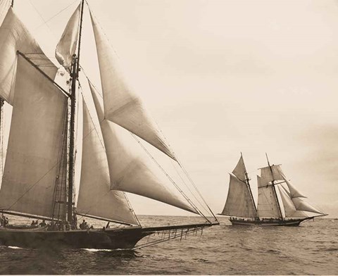 Framed Maiden Voyage I Print