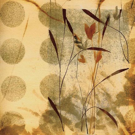 Framed Playful Meadow II Print