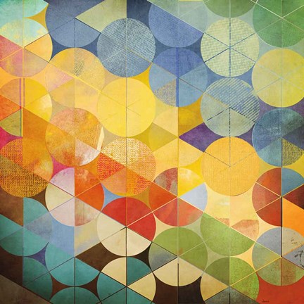 Framed Full Circle II Print