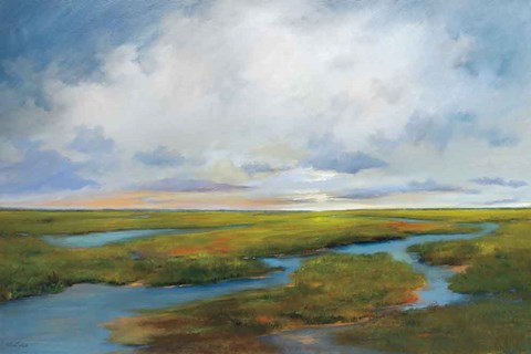 Framed Brilliant Days End Print