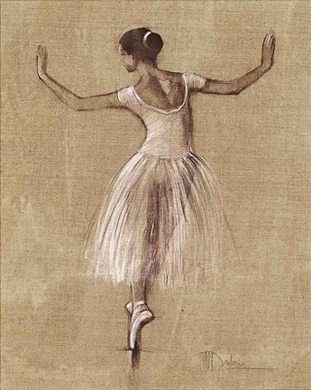 Framed Bourees IV Print