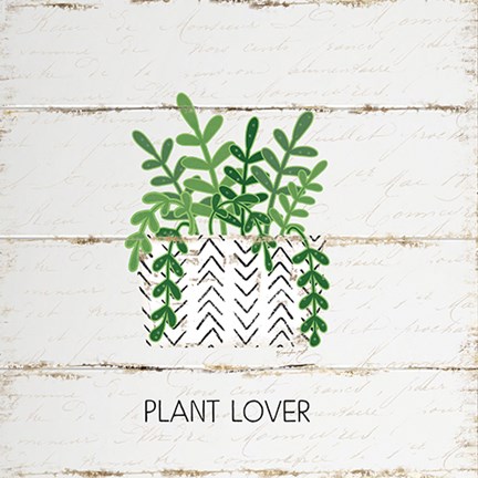 Framed Plant Lover Print