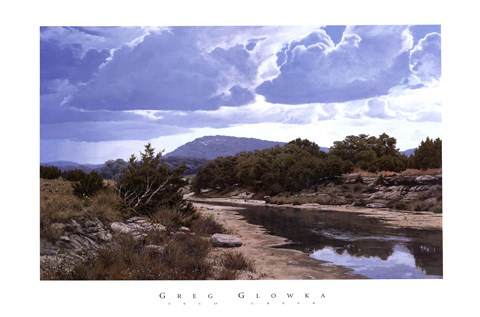 Framed Seco Creek Print