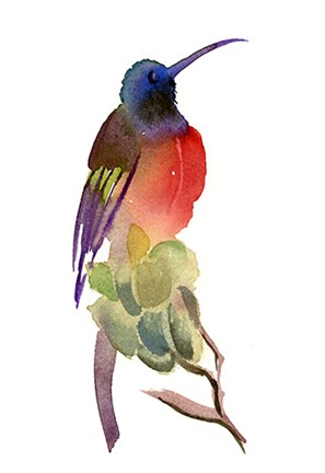 Framed Red Chest Print