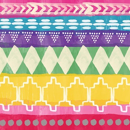 Framed Mexican Decorative I Print