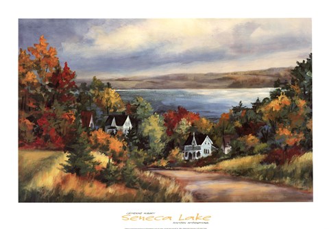 Framed Seneca Lake Print