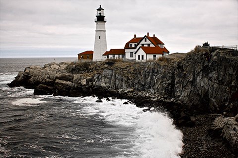 Framed Lighthouse Print