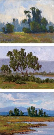 Framed Rivages Series I Print