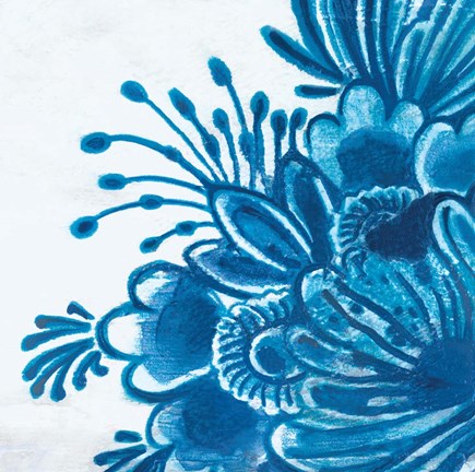 Framed Delft Design I Print