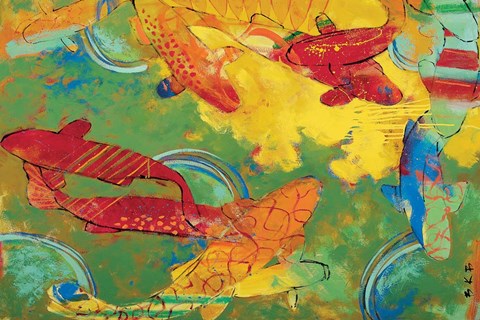 Framed Electric Jazz Print