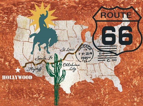 Framed Retro Roadtrip I Print