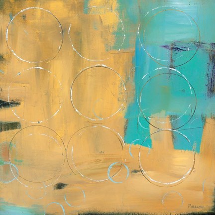 Framed Loops II Print