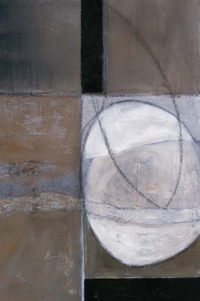 Framed Circular Motion II Print