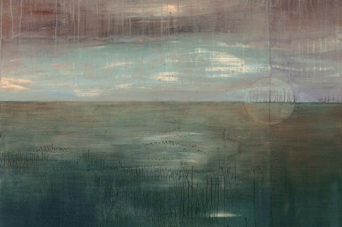 Framed Mulberry Skies Print