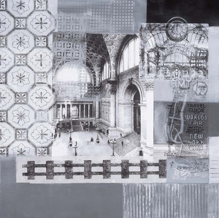 Framed Vintage New York II Print