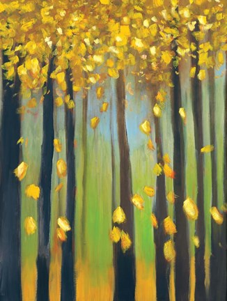 Framed Colors of Fall I Print