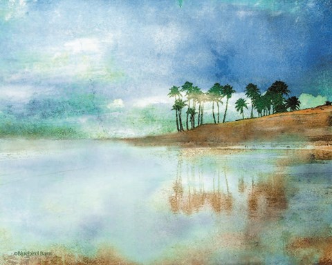 Framed Palm Coast Beach Print