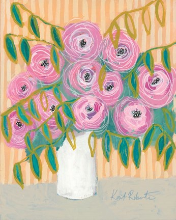 Framed Maxine&#39;s Best Blooms Print