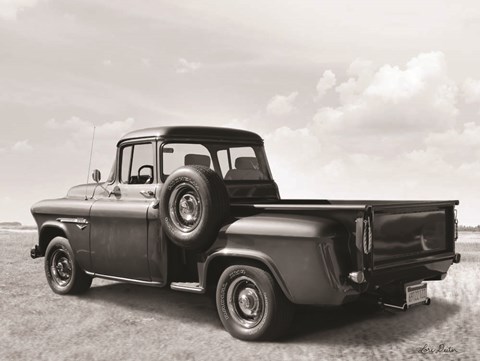 Framed Chevy Truck Print