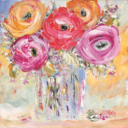 Framed Burst of Bloom Print