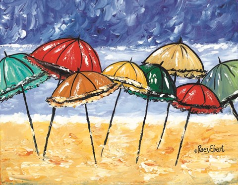 Framed Beach Party Print