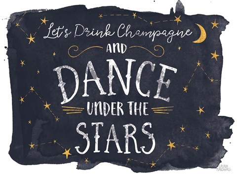 Framed Celestial Love III Print