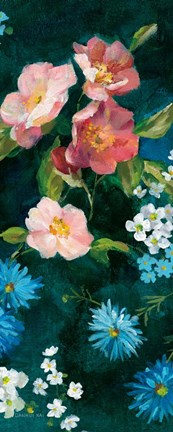 Framed Abbey Garden II Print