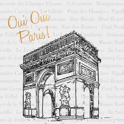 Framed Travel Pack V Print