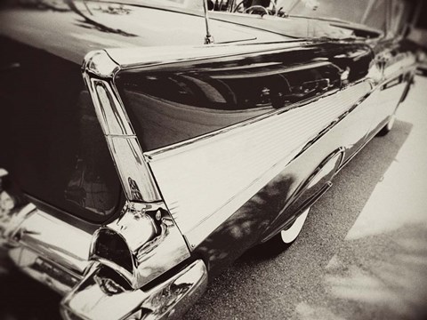 Framed Night Rider II Print