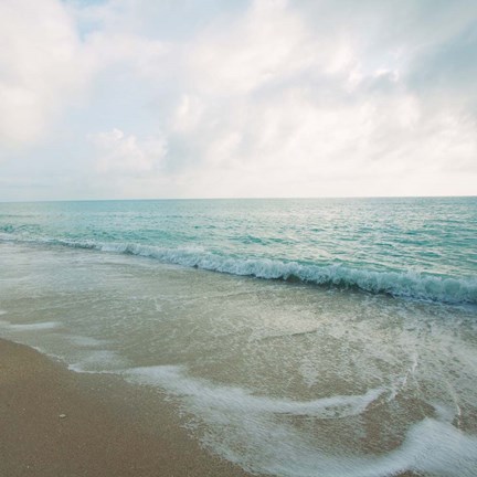 Framed Beach Scene III Print