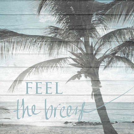 Framed Day at the Beach Print