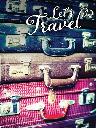 Framed Eastern Travels II Print