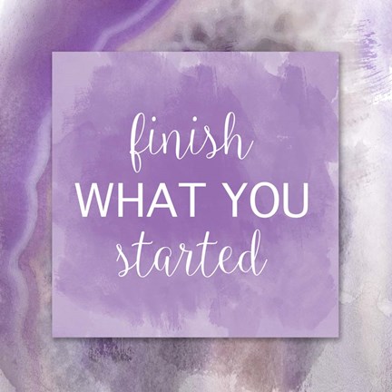 Framed Agate Inspiration II Print