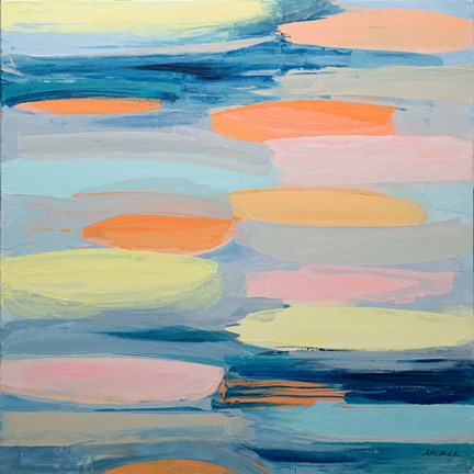 Framed Just Peachy Print