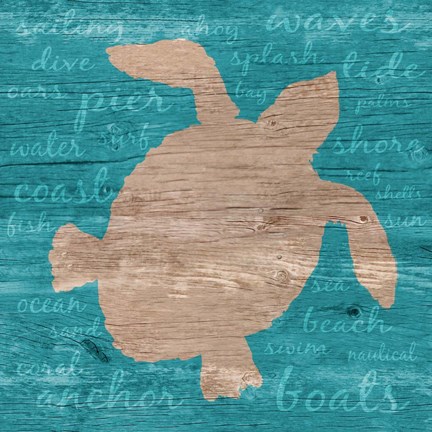 Framed Coastal Wonder II Print