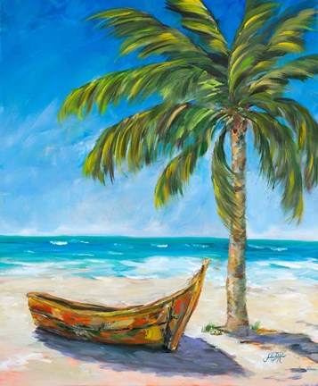 Framed Paradise Trip Print