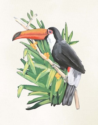 Framed Toucan II Print