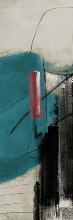 Framed Night in the City II Print