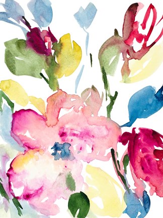 Framed Majestic Blooms Print