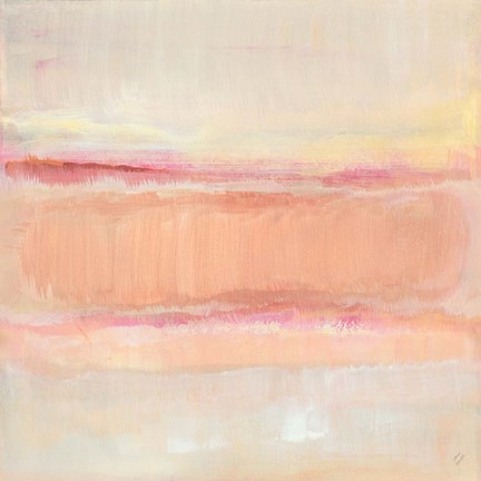 Framed Misty Landscape II Print