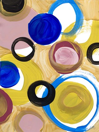 Framed Time and Space I Print