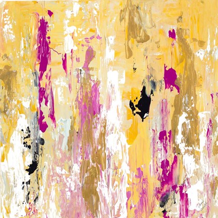 Framed Parisian Chic Abstract II Print