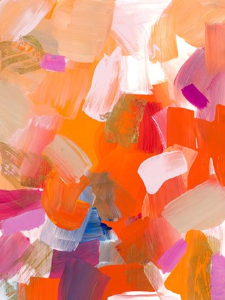 Framed Confetti Petals Print