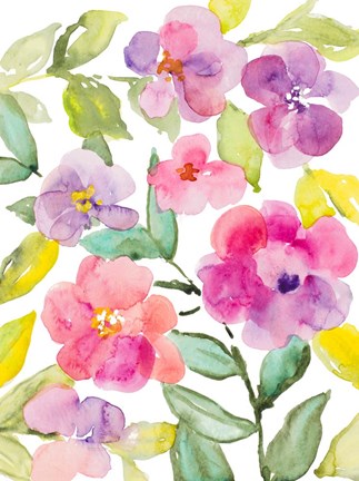 Framed Fragrant Shadow of Spring Print