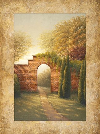 Framed Autumn Light II Print