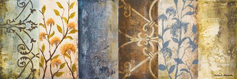 Framed Botanical Modulation I Print